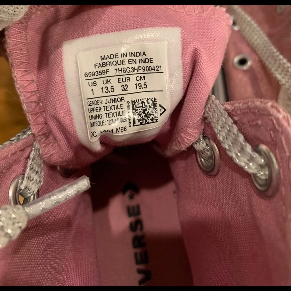 Converse ctas pink